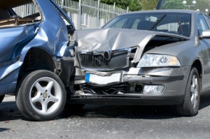 Unfall zweier Fahrzeuge