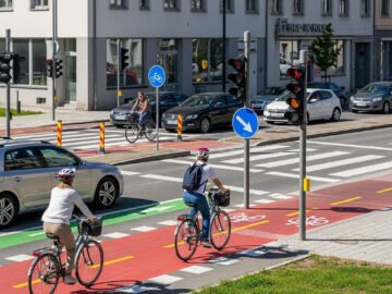 fahrradfahrer strassenverkehr